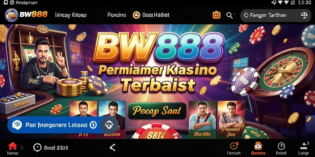 Tampilan gameplay BW888 dengan grafis menarik dan interaksi seru.