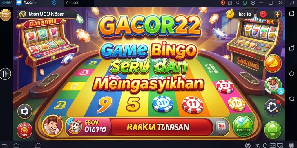 Tampilan gameplay GACOR22 yang seru dan interaktif di bingo.