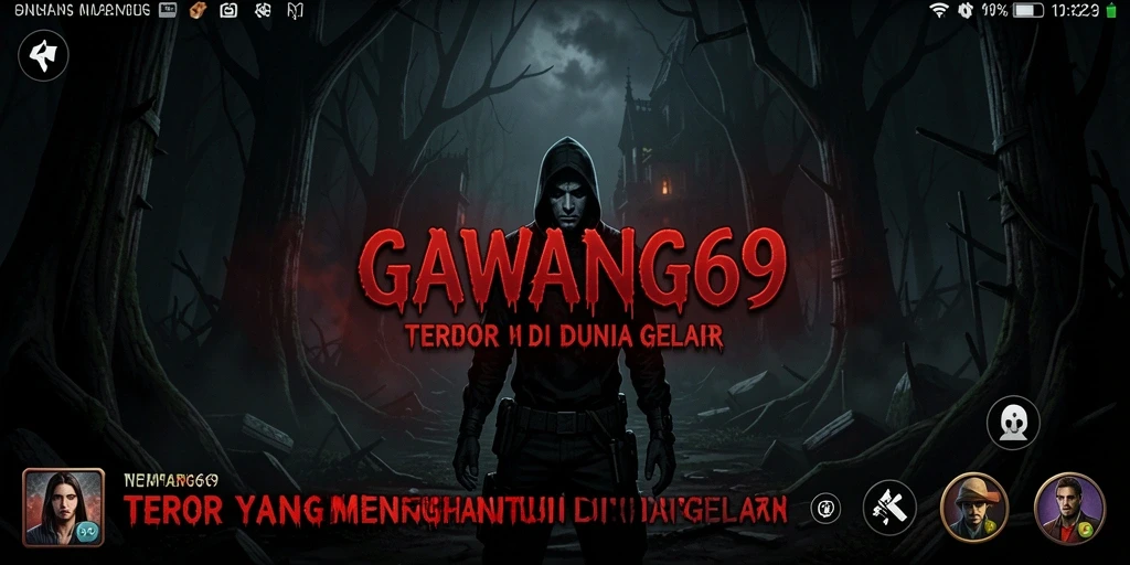 Screenshot menegangkan dari gameplay GAWANG69 yang penuh kengerian.