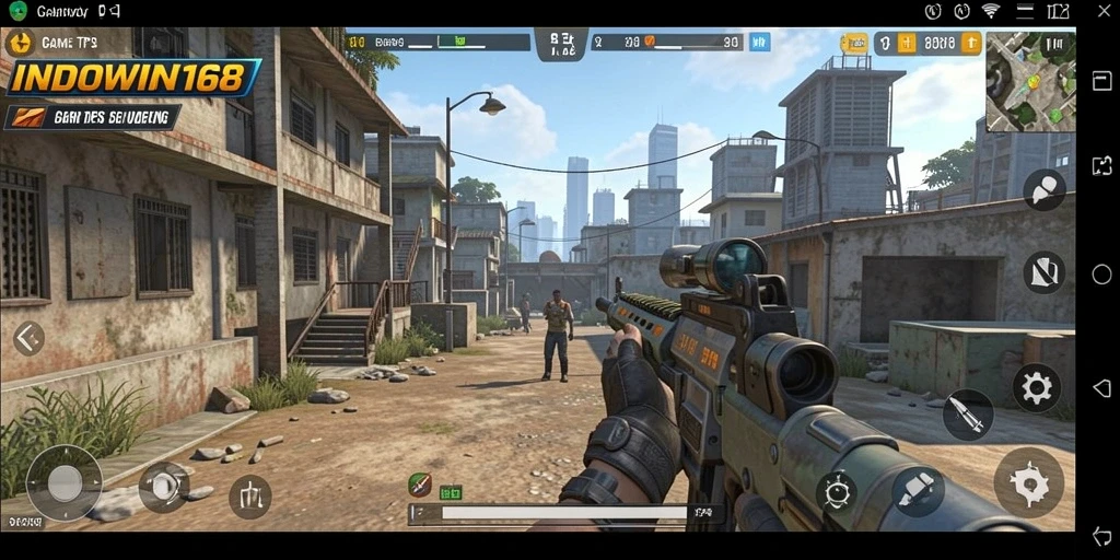 Tampilan gameplay menegangkan di INDOWIN168.