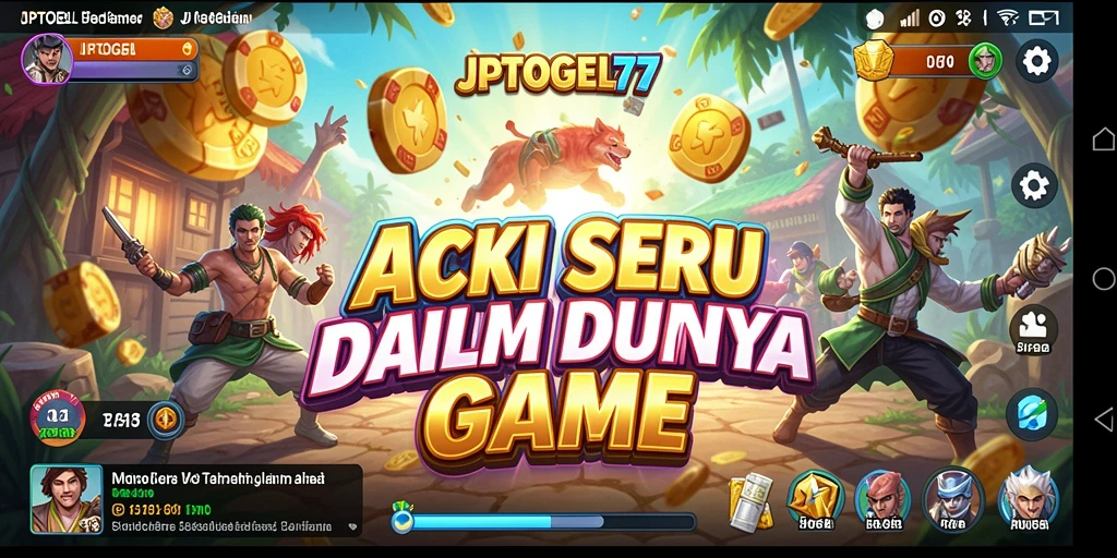 Gameplay seru JPTOGEL77 menampilkan aksi penuh tantangan.