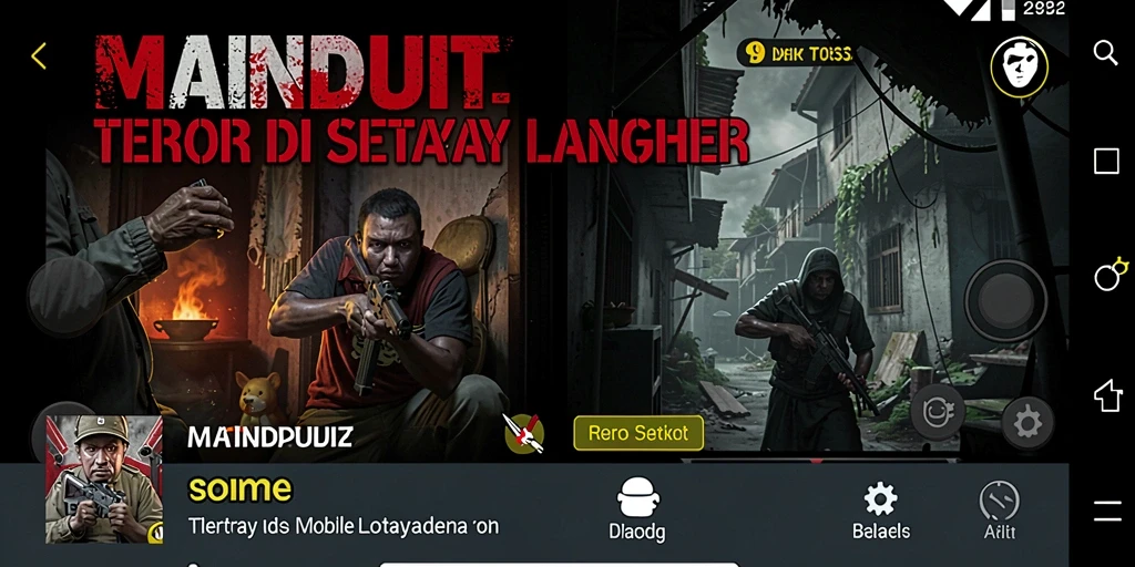 Gameplay menyeramkan di dunia kegelapan MAINDUIT.