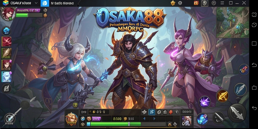 Tampilan gameplay seru di OSAKA88 dengan aksi petualangan yang menyenangkan.
