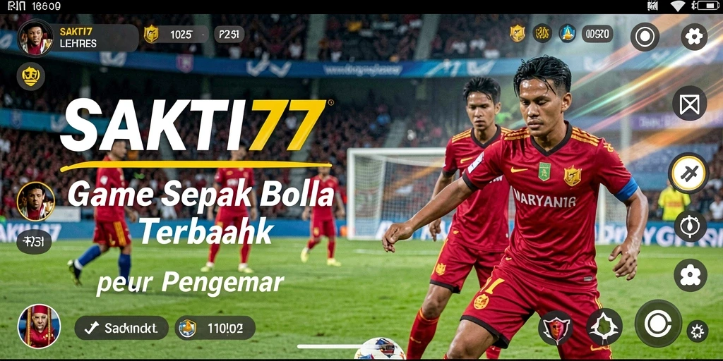 Tampilan gameplay SAKTI77 yang menegangkan saat berlaga di lapangan hijau.