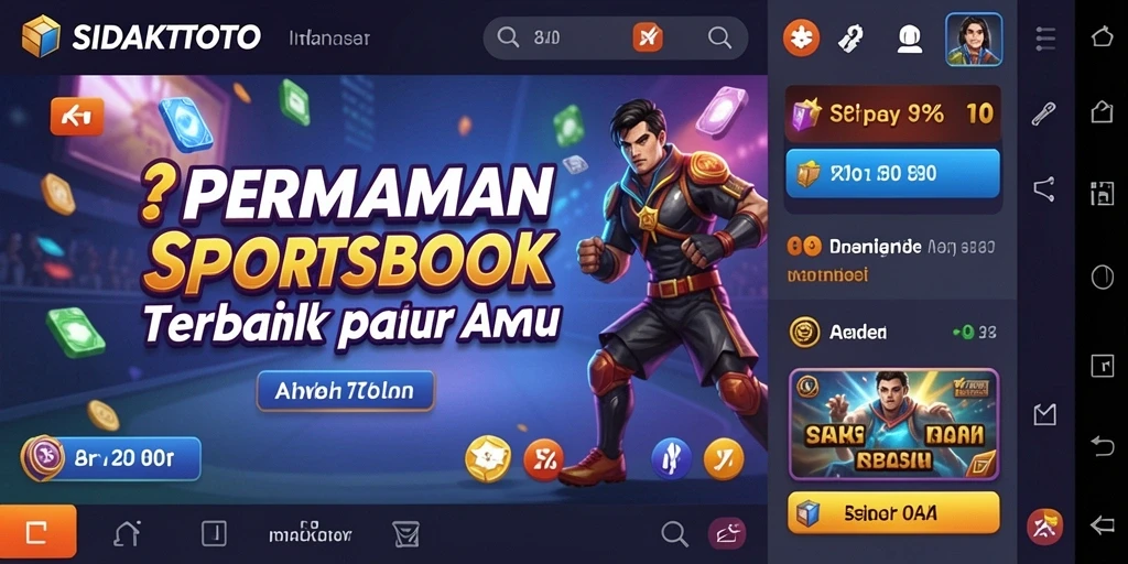 Tampilan screenshot gameplay SIDAKTOTO yang menarik dan informatif.