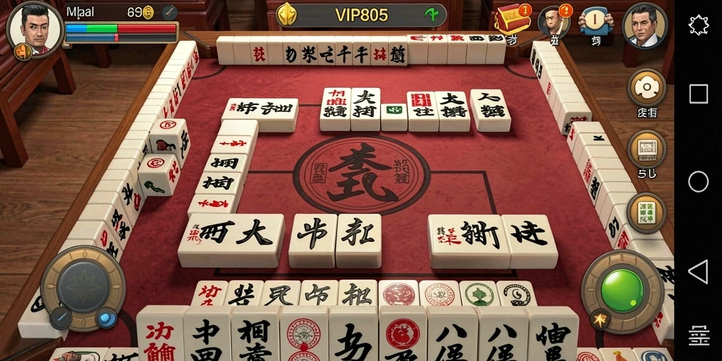 Tampilan permainan Mahjong yang menarik dan interaktif di VIP805.