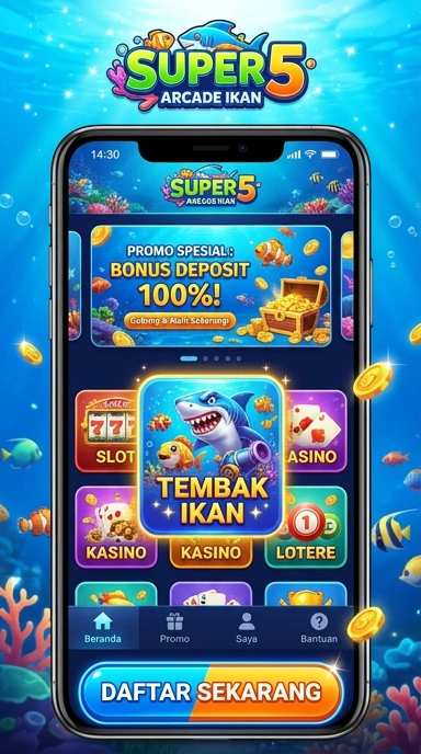 Proses unduh aplikasi di platform super5 yang cepat dan aman.